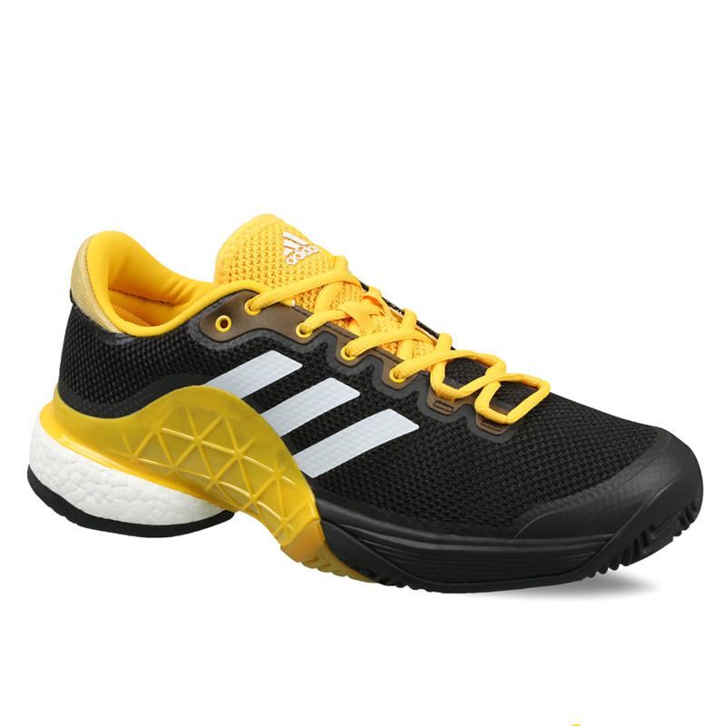 Jual Sepatu Tennis Pria Adidas Barricade Boost Black Original