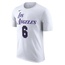 BAJU BASKET NIKE Lebron James Los Angeles Lakers City Edition Tee T-shirt 