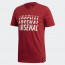 BAJU FOOTBALL ADIDAS Arsenal DNA Graphic Tee