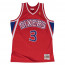 BAJU BASKET MITCHELL N NESS Allen Iverson Philadelphia 76ers Road 1996-97 Swingman Jersey