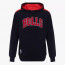 BAJU BASKET NBA Long Sleeve Hoodie Patch Chicago Bulls