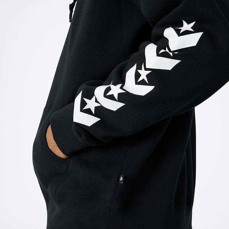 Repeated Star Chevron Po Hoodie foto 4