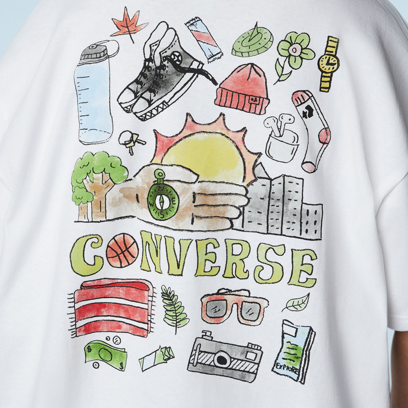 BAJU SNEAKERS CONVERSE Daylight Kit Short Sleeve Tee