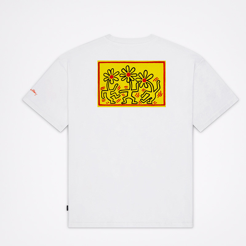 BAJU SNEAKERS CONVERSE x Keith Haring Elevated Graphic Tee
