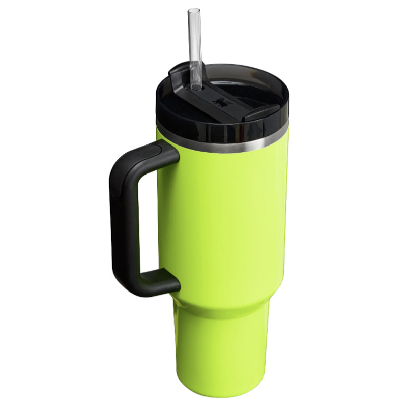 BOTOL MINUM TRAINING STANLEY THE NEON QUENCHER H2.0 FLOWSTATE TUMBLER | 40 OZ