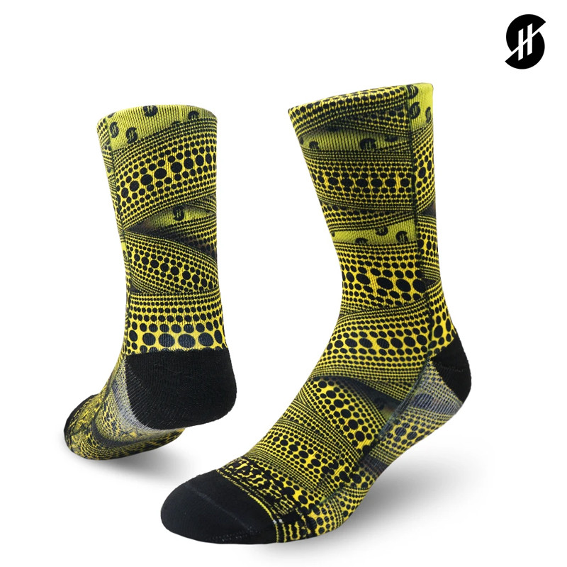 KAOS KAKI BASKET STAY HOOPS Dots Art Socks