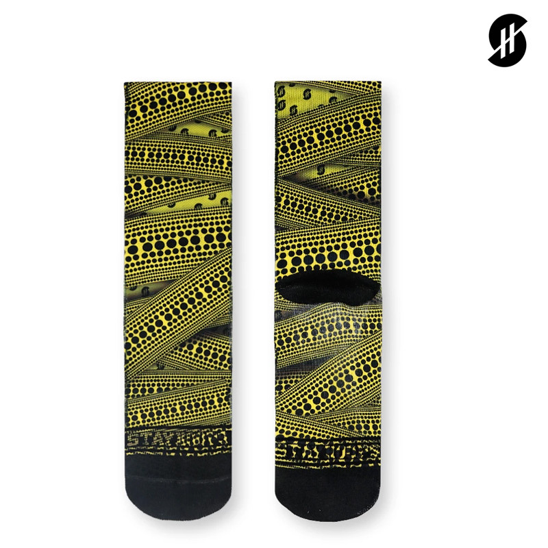 KAOS KAKI BASKET STAY HOOPS Dots Art Socks
