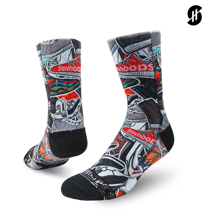 KAOS KAKI BASKET STAY HOOPS SNKRS Socks