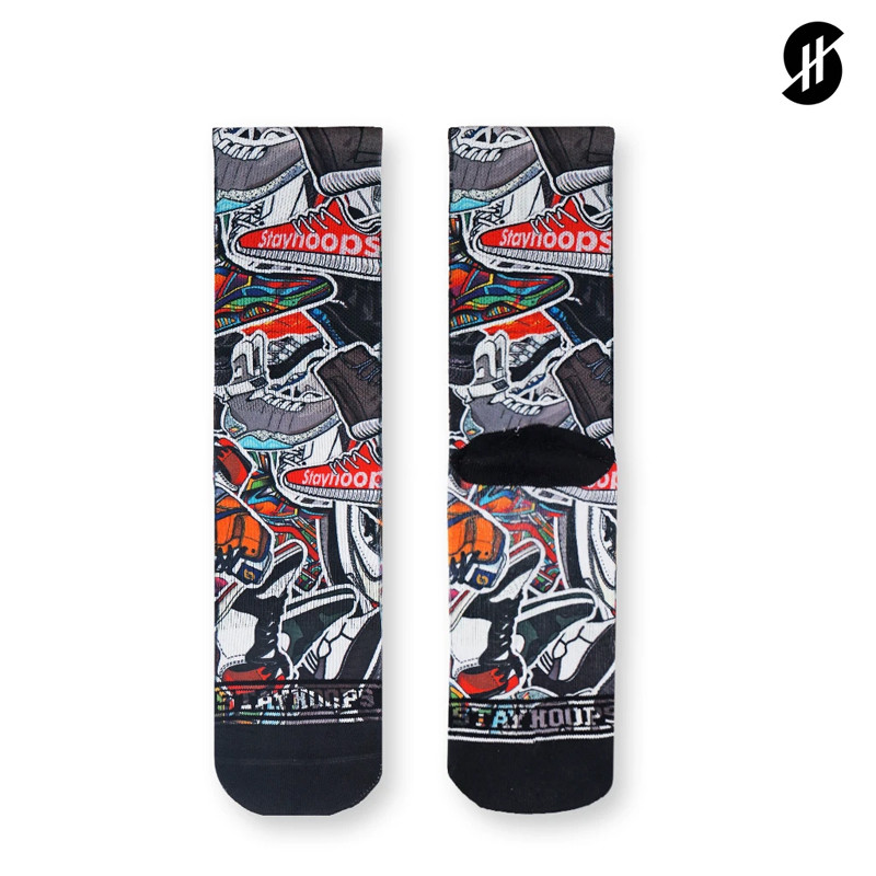 KAOS KAKI BASKET STAY HOOPS SNKRS Socks
