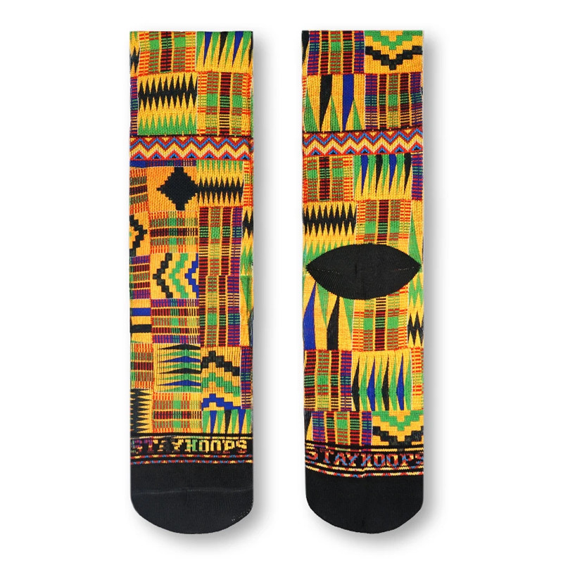 KAOS KAKI BASKET STAY HOOPS Ikat Socks