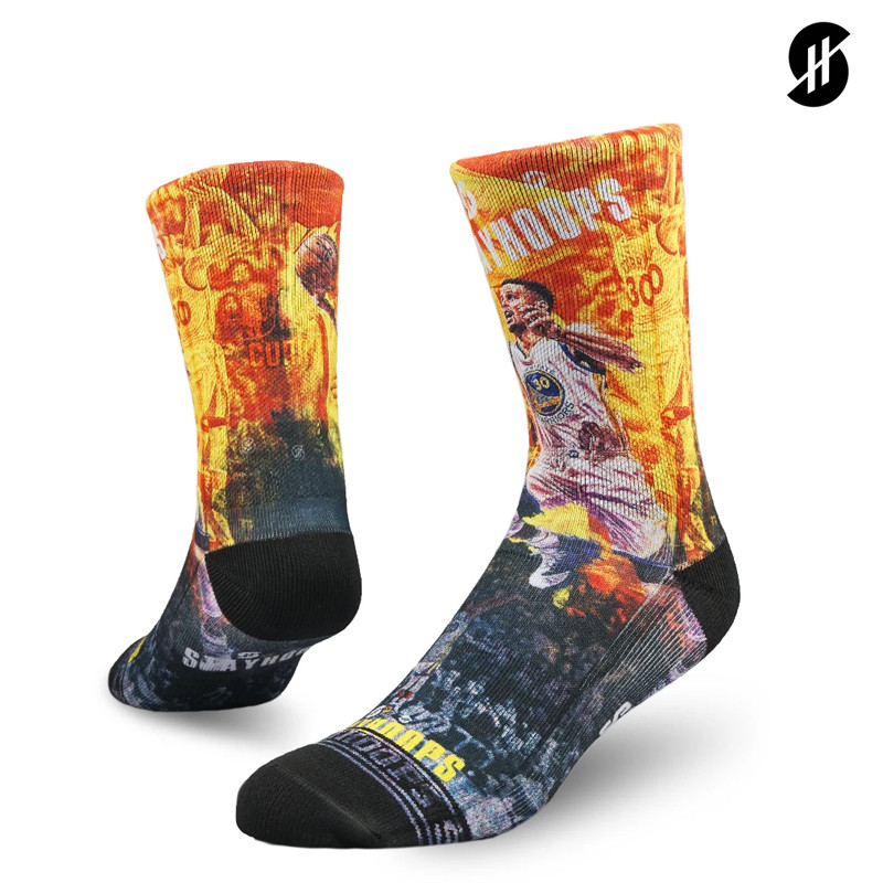 KAOS KAKI BASKET STAY HOOPS The Golden Boy Socks