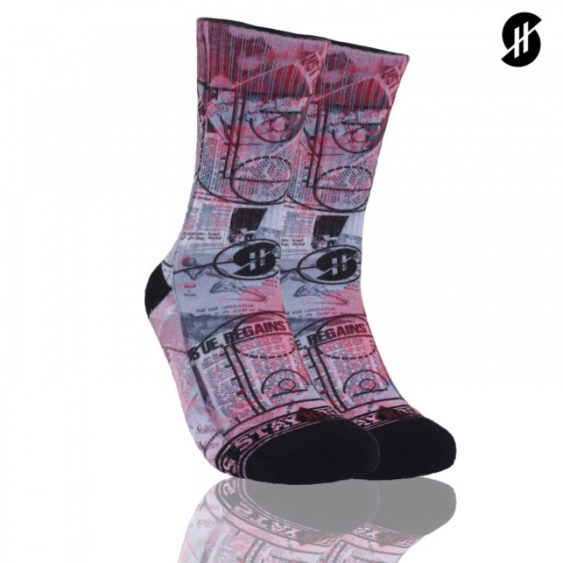 KAOS KAKI BASKET STAY HOOPS The Court Socks