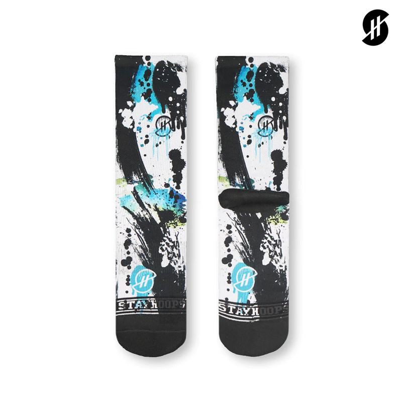KAOS KAKI BASKET STAY HOOPS Thought Socks