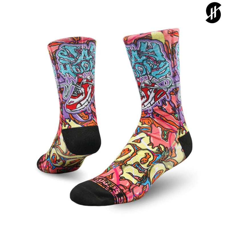 KAOS KAKI BASKET STAY HOOPS Drips Socks