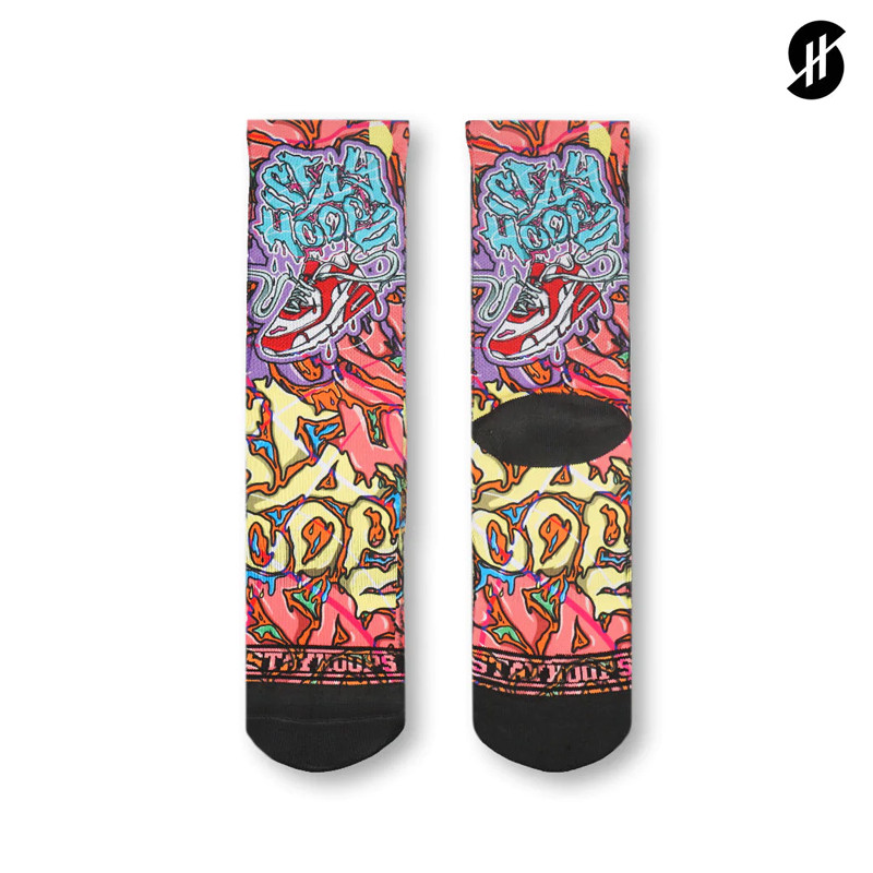 KAOS KAKI BASKET STAY HOOPS Drips Socks