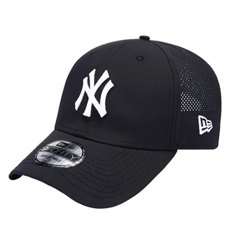 Topi Sneakers New Era 940 Perf New York Yankees Cap Black