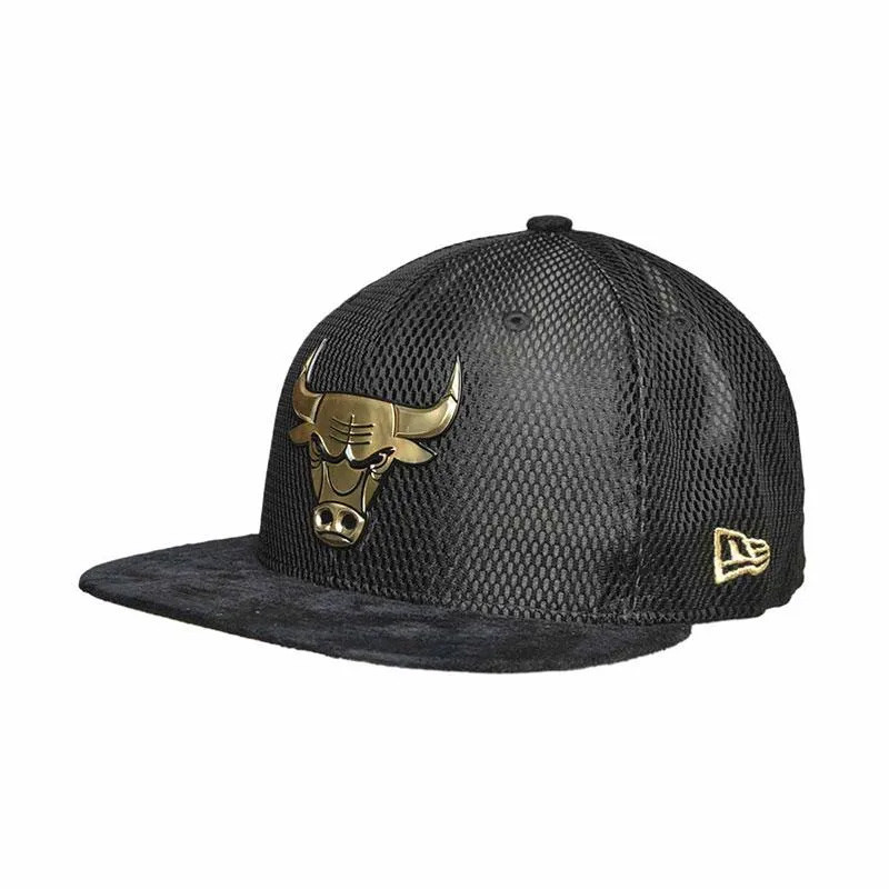 NBA 59Fifty NBA17 Chicago Bulls Metal Gold foto 2