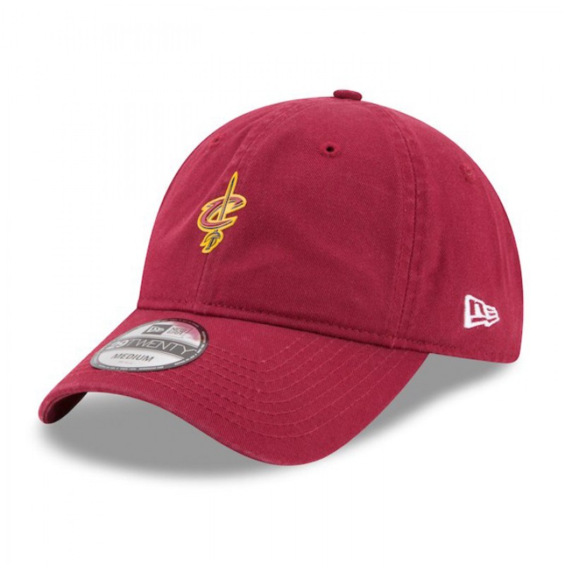 AKSESORIS BASKET NEW ERA Cleveland Cavaliers On-Court 29TWENTY Fitted Hat