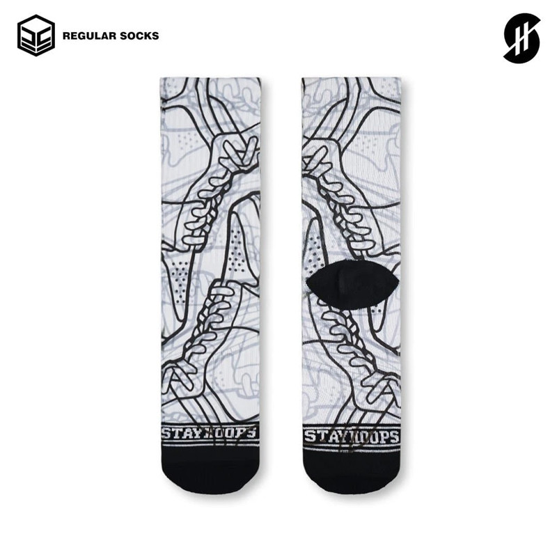 KAOS KAKI BASKET STAY HOOPS Orzhov Socks