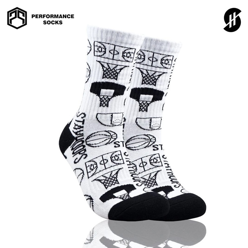 KAOS KAKI BASKET STAY HOOPS B-Ball Socks