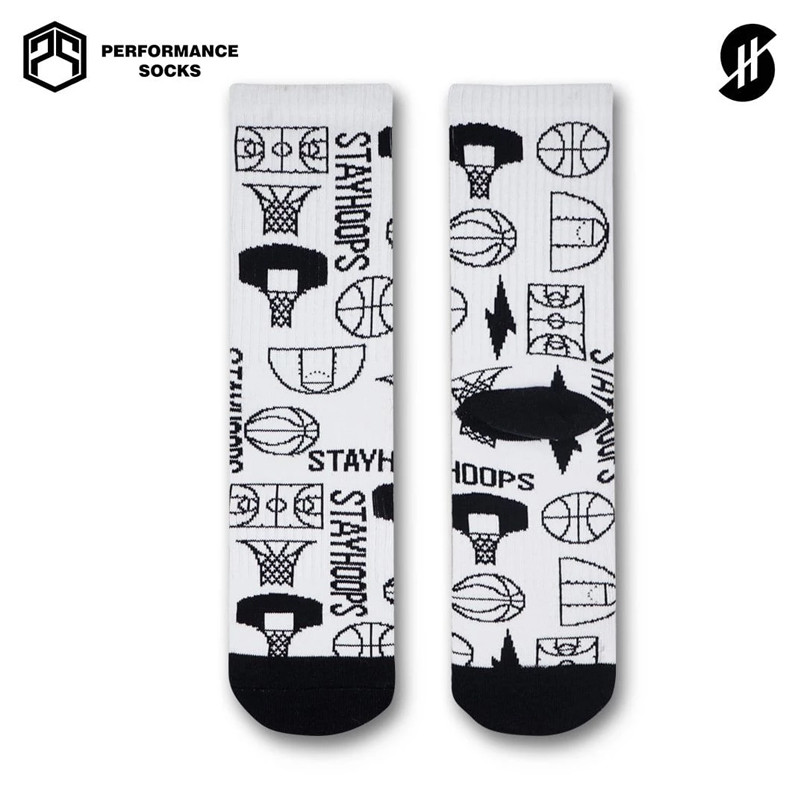 KAOS KAKI BASKET STAY HOOPS B-Ball Socks
