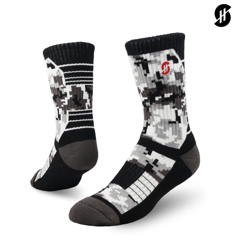 KAOS KAKI BASKET STAY HOOPS Camo Digital Socks