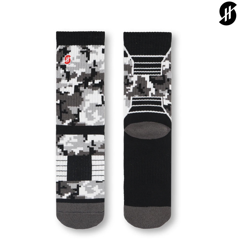 KAOS KAKI BASKET STAY HOOPS Camo Digital Socks