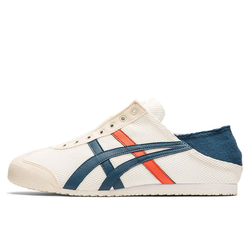 Sepatu Sneakers Onitsuka Tiger Mexico 66 Paraty Cream Mako Blue