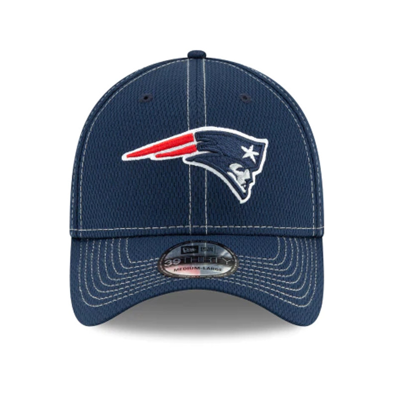 AKSESORIS SNEAKERS NEW ERA New England Patriots Official NFL Sideline Road 39Thirty Stretch Fit