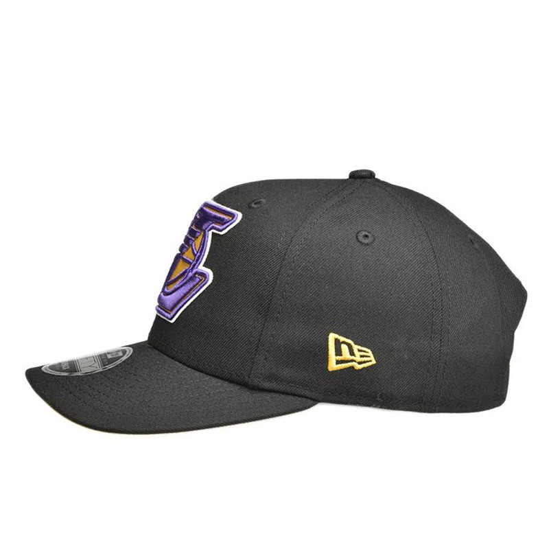 AKSESORIS BASKET NEW ERA Los Angeles Lakers Black 9FIFTY Snapback