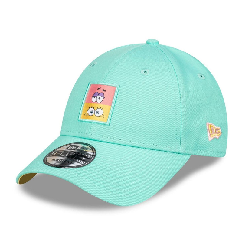 AKSESORIS SNEAKERS NEW ERA Junior 9Forty Spongebob Squarepants Cap