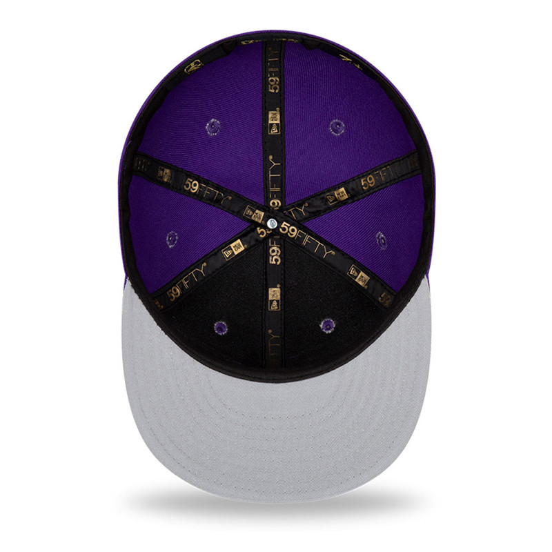 Lakers 100 Year Purple 59Fifty Cap foto 4