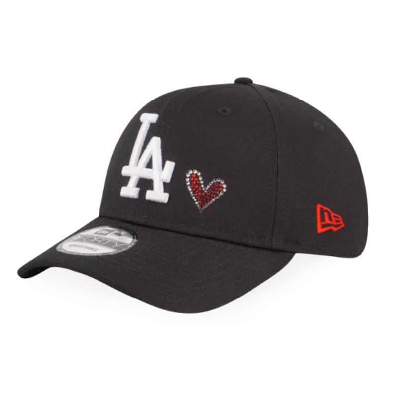 940 Los Angeles Dodgers MLB Heart Swarovski Cap foto 2
