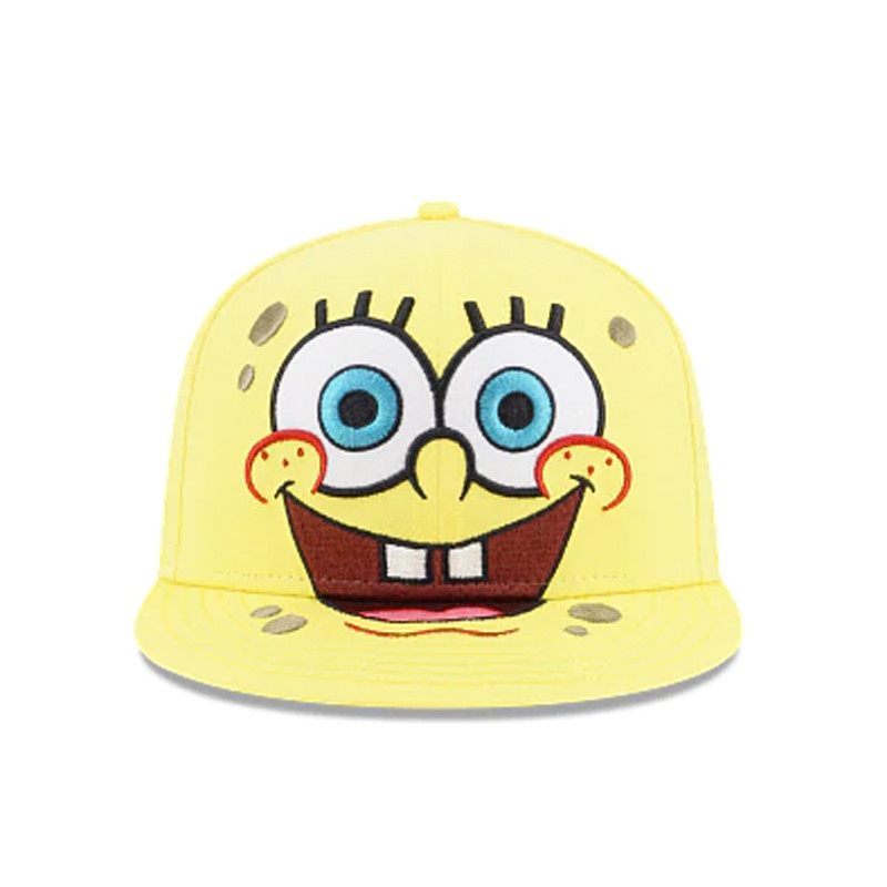 AKSESORIS SNEAKERS NEW ERA Kids Spongebob 9Fifty Yellow Snapback