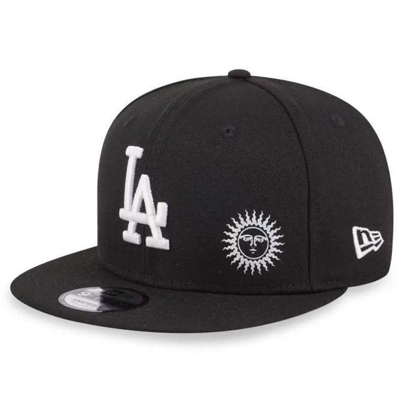 Topi Sneakers New Era Mlb 9fifty Los Angeles Dodgers Cap Black
