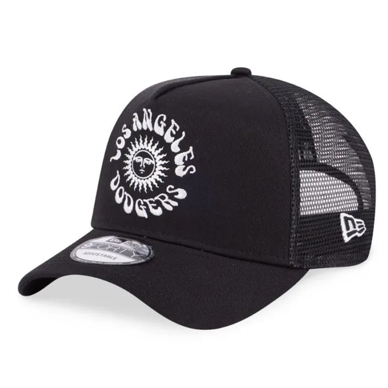 Topi Sneakers New Era Mlb 9forty Af Trucker Los Angeles Dodgers Cap Black - Main Image