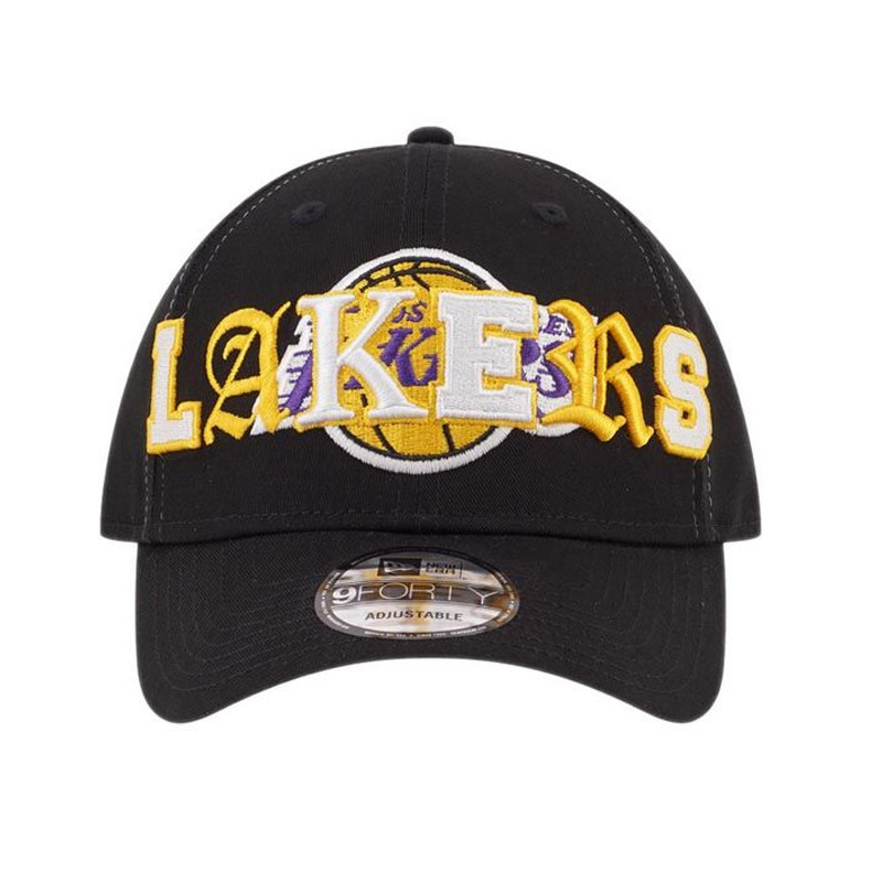 940 NBA Mixed Fonts Los Angeles Lakers Cap foto 2