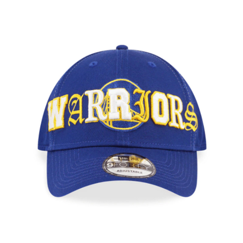 AKSESORIS BASKET NEW ERA 9Forty NBA Golden State Warriors Mixed Fonts Cap