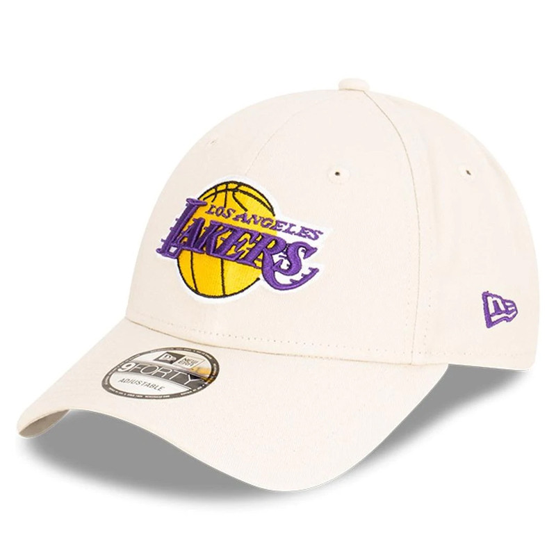 Topi Sneakers New Era 9forty Snapback Los Angeles Lakers Stone