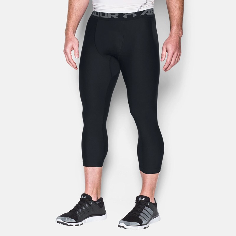 CELANA TRAINING UNDER ARMOUR HeatGear Armour 3 Quarter Leggings