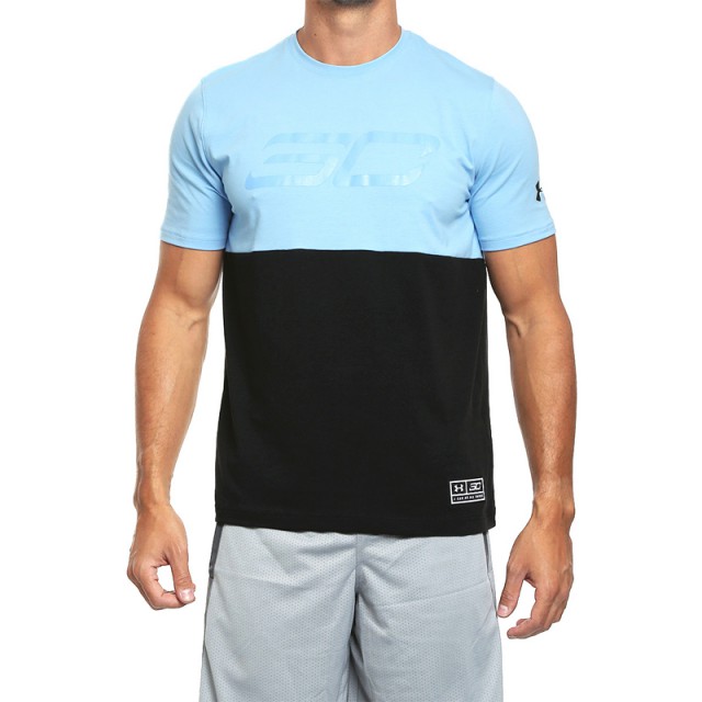BAJU BASKET UNDER ARMOUR SC 30 Mono Logo Tee