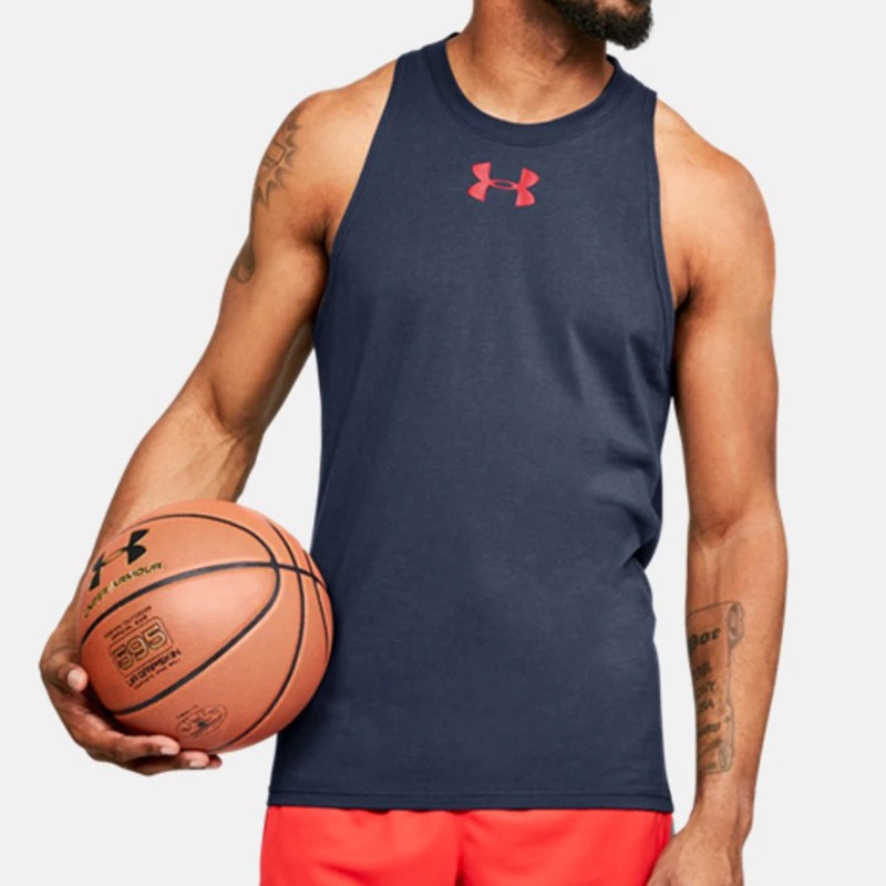 BAJU BASKET UNDER ARMOUR Baseline Basketball Tank