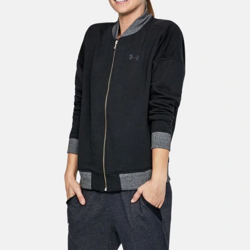 BAJU TRAINING UNDER ARMOUR Wmns Threadborne Fleece Bomber Jacket