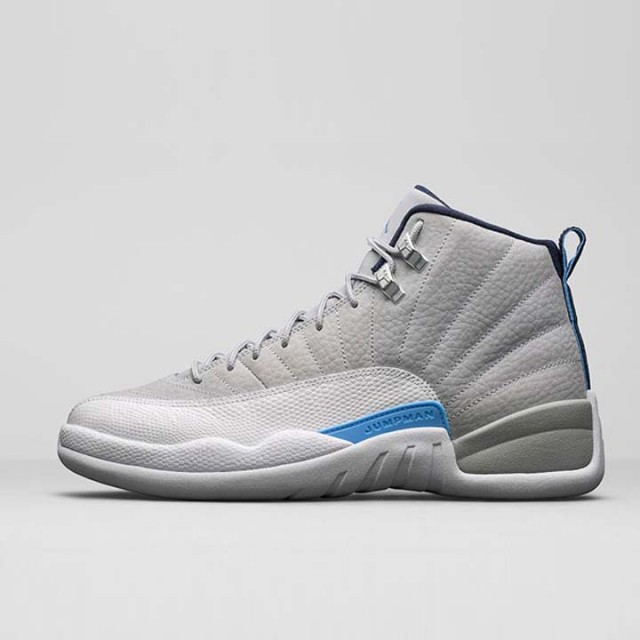 Jual SEPATU BASKET Pria AIR JORDAN AJ 12 Retro UNC Original