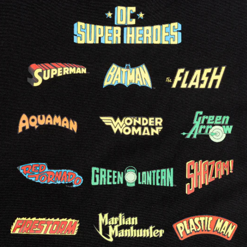 BAJU SNEAKERS NEW ERA SHORT SLEEVES TEE SUPER HEROES JUSTICE LEAGUE