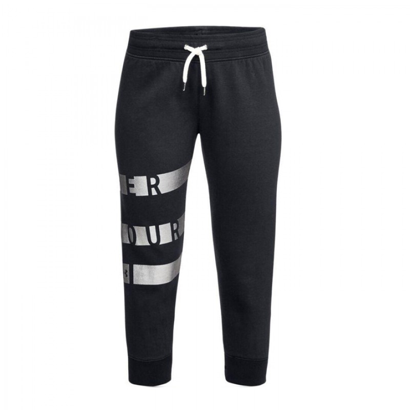 CELANA TRAINING UNDER ARMOUR Wmns Favourite Fleece Graphic Capri