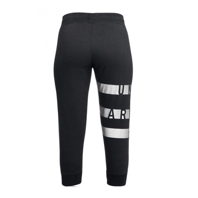 CELANA TRAINING UNDER ARMOUR Wmns Favourite Fleece Graphic Capri