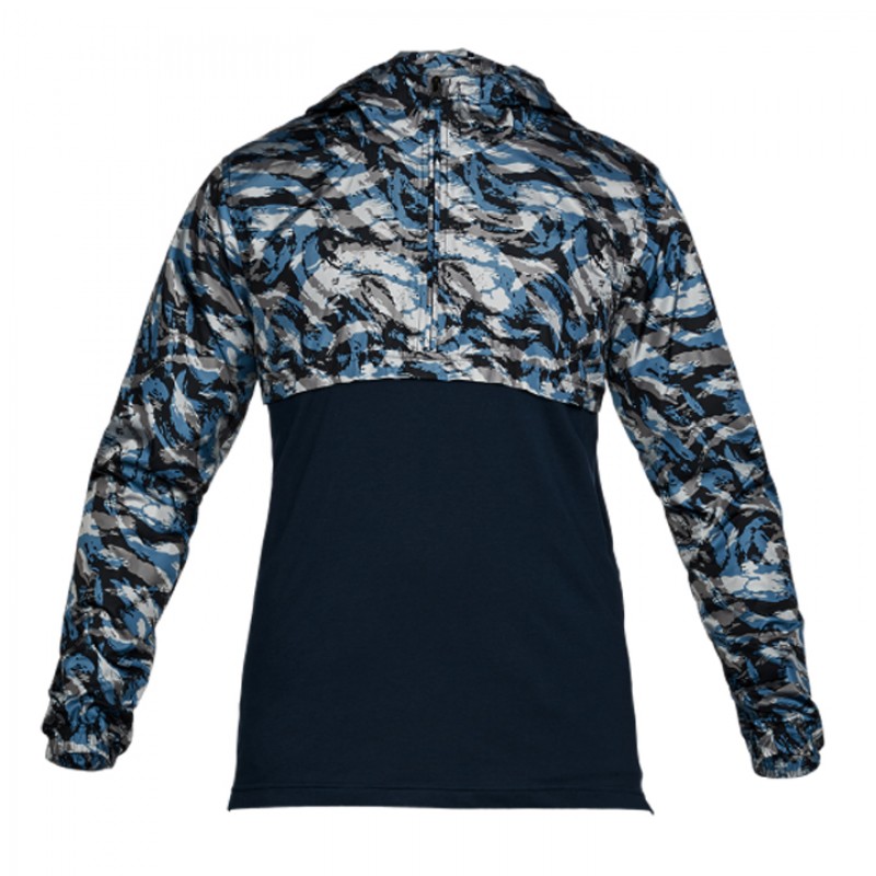 BAJU TRAINING UNDER ARMOUR Sportstyle Wind Anorak Windbreaker Hoodie