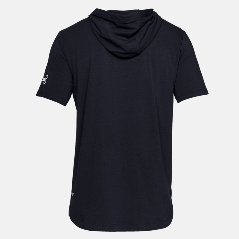 BAJU BASKET UNDER ARMOUR Baseline Short Sleeve Hoodie