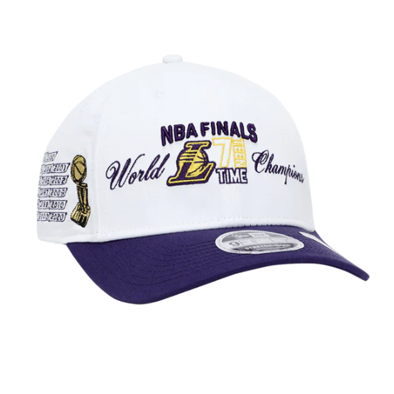 TOPI BASKET NEW ERA Los Angeles Lakers Championships 9Fifty Stretch Snap Cap